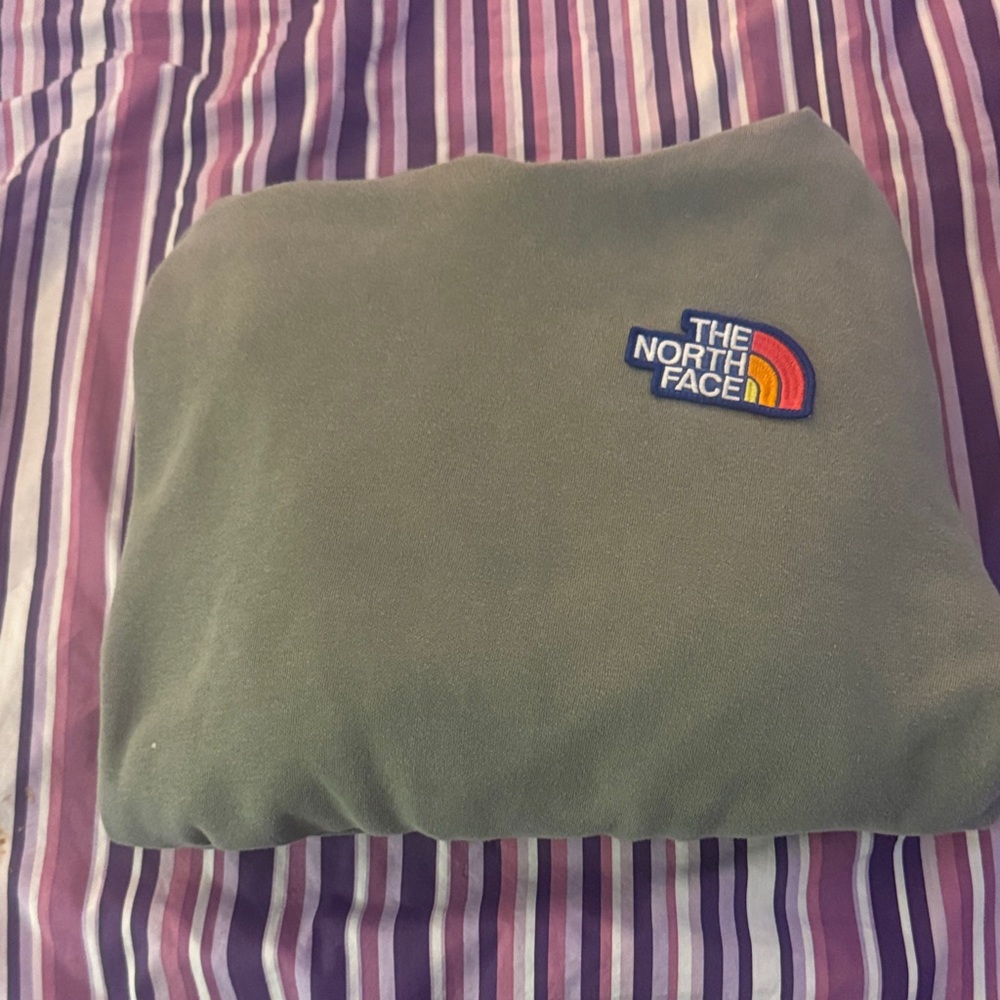The North Face Olive Green Fleece Pullover